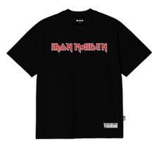 Camiseta Black Nine Premium Iron Maiden - Preto B90442 Camiseta Black Nine Premium Iron Maiden - Preto B90442