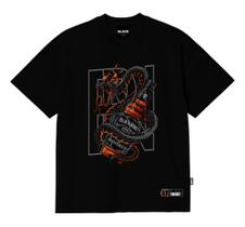 Camiseta Black Nine Snake Whisky B90084