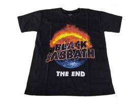 Camiseta Black Sabbath The End Blusa Adulto Unissex Banda de Rock Epi162 BM