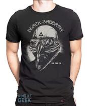 Camiseta Black Sabbath Tony Stark Rock Us Tour 78 Iron Man Camiseta Black Sabbath Tony Stark Rock Us Tour 78 Iron Man
