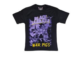Camiseta Black Sabbath War Pigs Blusa Com Costas Mrp009