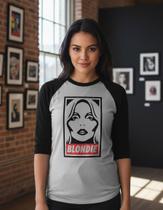 Camiseta Blondie Debbie Harry Plus Size Camiseta Blondie Debbie Harry Plus Size