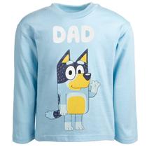 Camiseta Bluey Bandit de Manga Comprida para Homens - Tamanho GG e P