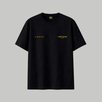 Camiseta Blunt Abençoados Preta Cor:PretoTamanho:G
