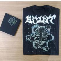 camiseta blunt basica astroshroom ref 200809 preto tam m