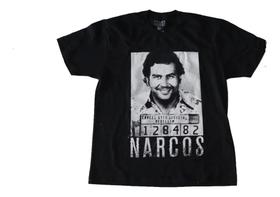Camiseta Blusa Adulto Série Narcos Pablo Escobar Fl4105 BM Camiseta Blusa Adulto Série Narcos Pablo Escobar Fl4105 BM
