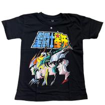 Camiseta Blusa Adulto Unissex Anime Cavaleiros do Zodíaco Epi359 Camiseta Blusa Adulto Unissex Anime Cavaleiros do Zodíaco Epi359