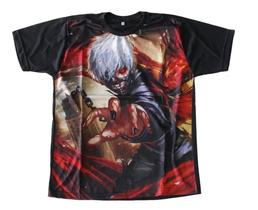 Camiseta Blusa Adulto Unissex Anime Tokyo Ghoul Kaneki A150 BM