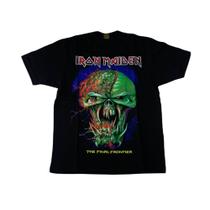Camiseta Blusa Adulto Unissex Banda de Rock Iron Maiden The Final Frontier E963 BM - Belos Persona