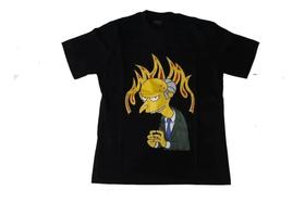 Camiseta Blusa Adulto Unissex Os Simpsons Sr Burns Bo2029 BM
