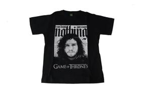 Camiseta Blusa Adulto Unissex Série Game Of Thrones GOT Jon Snow Fl4131 BM