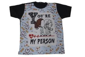 Camiseta Blusa Adulto Unissex Série Greys Anatomy You're My Person S022 BM