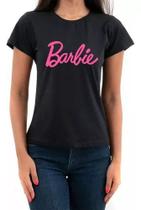 Camiseta Blusa Baby Look Camisa Barbie Feminina Moda Meninas