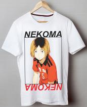 Camiseta Blusa Camisa Anime Nekoma Haikyu Unissex Tshirt