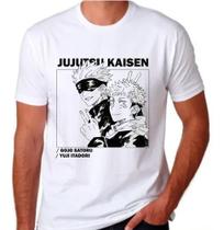 Camiseta Blusa Camisa Jujutsu Kaisen Gojo Itadori Unissex