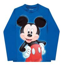 Camiseta Blusa Camisa Proteção Solar Uv 50 Infantil Mickey Camiseta Blusa Camisa Proteção Solar Uv 50 Infantil Mickey