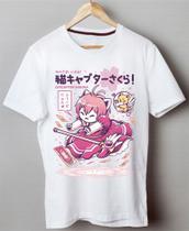 Camiseta Blusa Camisa Sakura Card Captors Cat Anime Unissex