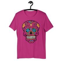 Camiseta Blusa Feminina - Caveira Mexicana Skull