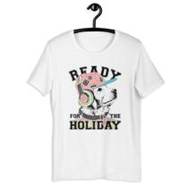 Camiseta Blusa Feminina - Dog Holiday - Amazing