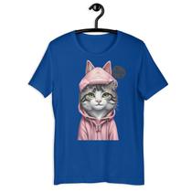 Camiseta Blusa Feminina - Gata Meow