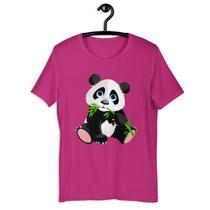 Camiseta Blusa Feminina - Urso Panda - Amazing