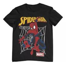 Camiseta Blusa Homen Aranha Camisa Spider Man Super Heroi 100% Algodão Camiseta Blusa Homen Aranha Camisa Spider Man Super Heroi 100% Algodão