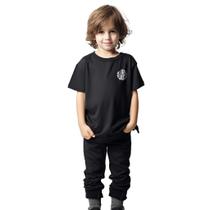 Camiseta Blusa Infantil Juvenil Masculina 2 a 16 Anos Malha Premium