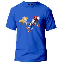Camiseta Blusa Sonic Game Novidade Top - Gra Confecções