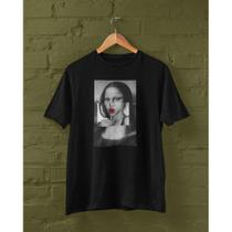 Camiseta Blusa T-shirt Rock Foto Monalisa