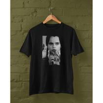Camiseta Blusa T-shirt Rock Foto Wandinha Drink