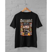 Camiseta Blusa T-shirt Rock Guns N Roses Funko Pop
