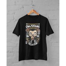 Camiseta Blusa T-shirt Rock Queen Champions Funko Pop Camiseta Blusa T-shirt Rock Queen Champions Funko Pop