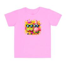 Camiseta Bob Esponja Camisa Desenho animado Blusa Unissex