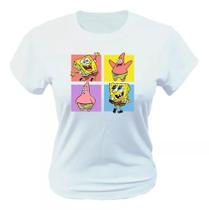 Camiseta - Bob Esponja E Patrick