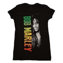 Camiseta Bob Marley Bob Marley Smile Gradient Junior's Tee