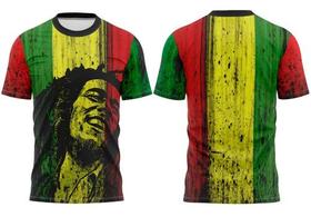 Camiseta Bob Marley Camisa Mandrake Favela Quebrada Peita Chave - 3F Sports