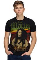 Camiseta Bob Marley Filme Camisa Reggae Leao Algodao - Hella Store