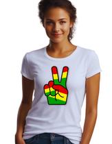 Camiseta bob marley One Love Paz e Amor Reggae Rastafari M05