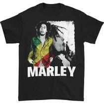 Camiseta Bob Marley Rasta Camiseta Bob Marley Rasta