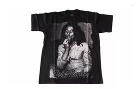 Camiseta Bob Marley Reggae Blusa Adulto Bo010 BM - Bandas