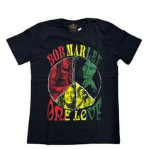 Camiseta Bob Marley Reggae Blusa Adulto Unissex Bo668