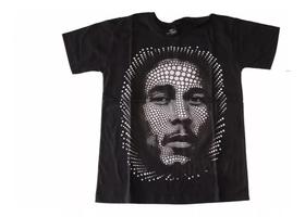 Camiseta Bob Marley Reggae Blusa Adulto Unissex Epi077 - Bandas