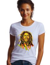 Camiseta bob marley Reggae Rastafari grafite M13