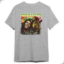 Camiseta Bob Reggae Roots Marley Musica Jamaica One Love Paz