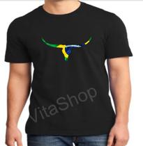 Camiseta Boi Brasil Country unissex