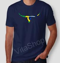 Camiseta Boi Brasil Country unissex