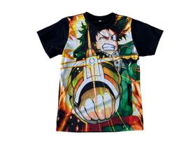 Camiseta Boku No Hero Academia Blusa Adulto Unissex Anime A294 BM Camiseta Boku No Hero Academia Blusa Adulto Unissex Anime A294 BM