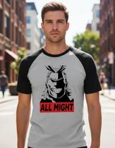 Camiseta Boku No Hero Ultra Plus ( All Might ) Plus Size Camiseta Boku No Hero Ultra Plus ( All Might ) Plus Size