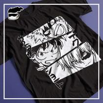 Camiseta Boku no Hero Unissex Anime Bakugo
