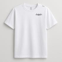 Camiseta Bola Tênis de Algodão Egípcio e Poliamida com Proteção UV